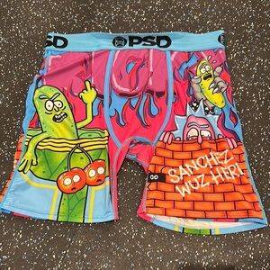 PSD Large Mens 
Rick and Morty Boxer Briefs